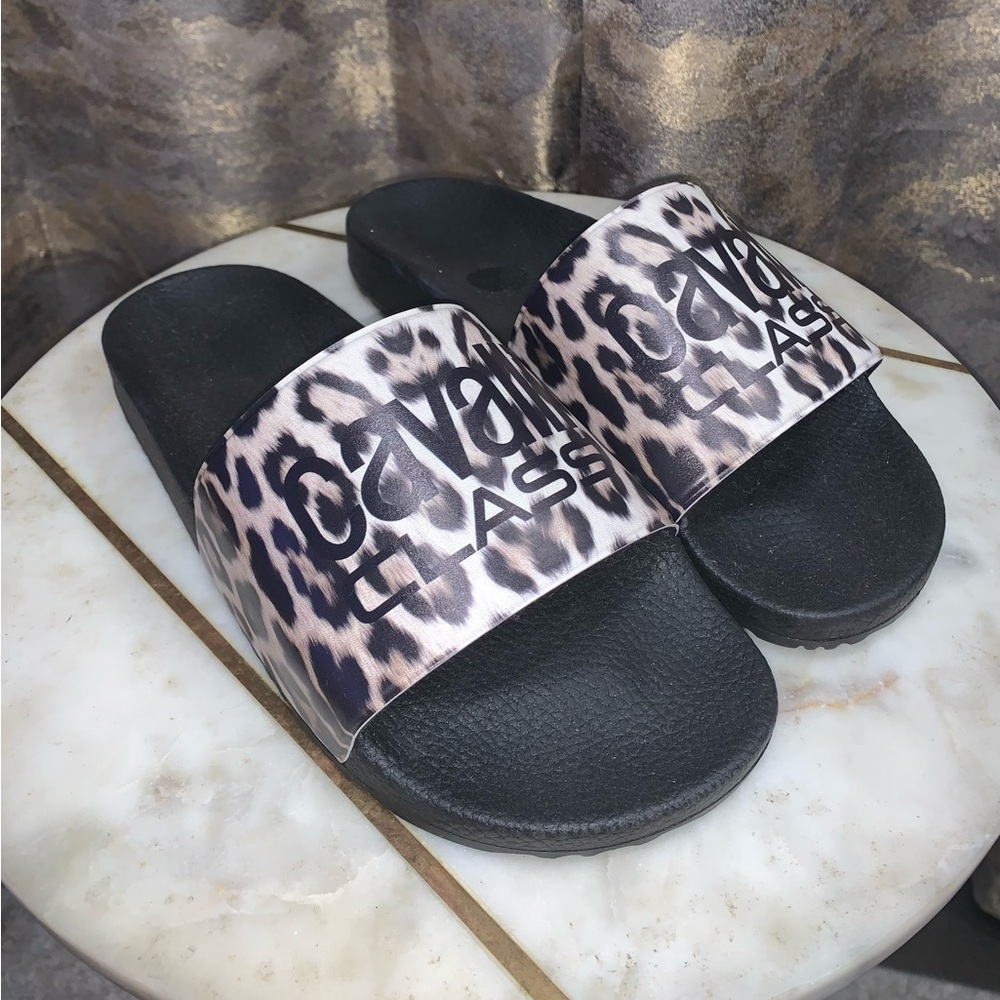 Cavalli Class by Roberto Cavalli lslide sandals Size 39